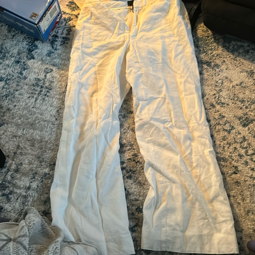 Banana republic linin pants size 0